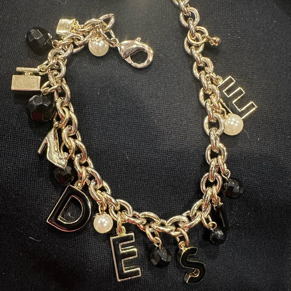Dolce & Gabbana Gold and Black Charm Bracelet - Picture 4 of 11